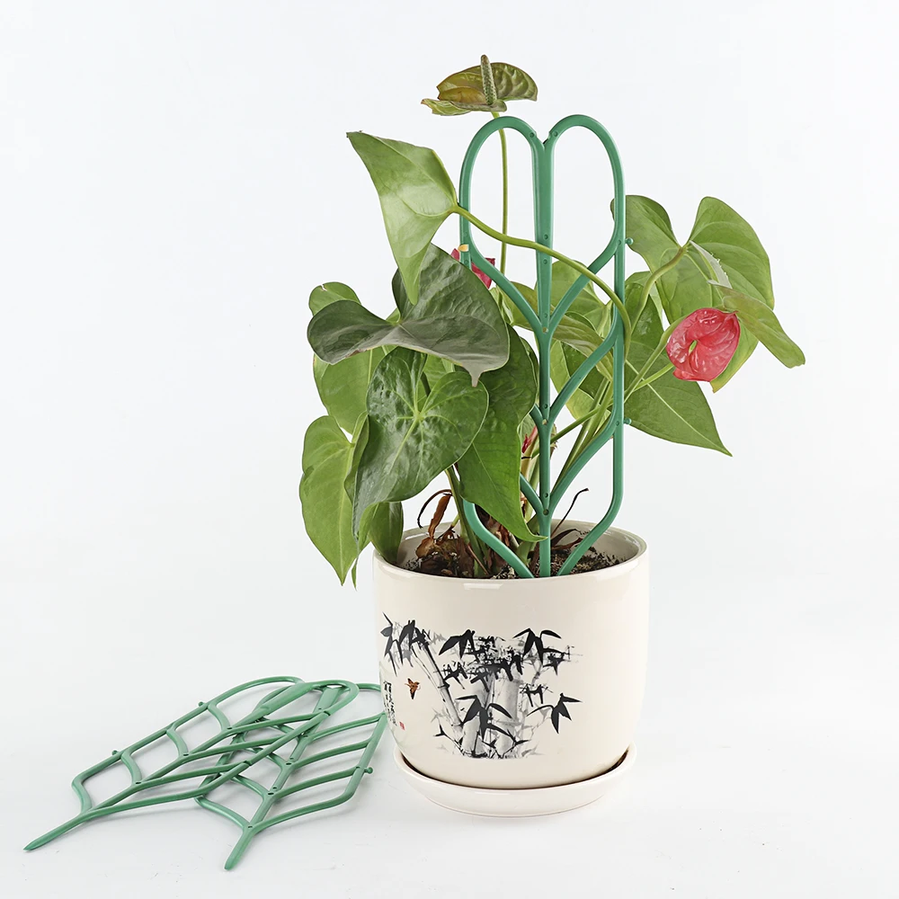 

3pcs Durable Ivy Vines Flower Rack Growing Plants Stand Adjustable Plastic Flower Stand Combination Climbing Rattan Plant Holder