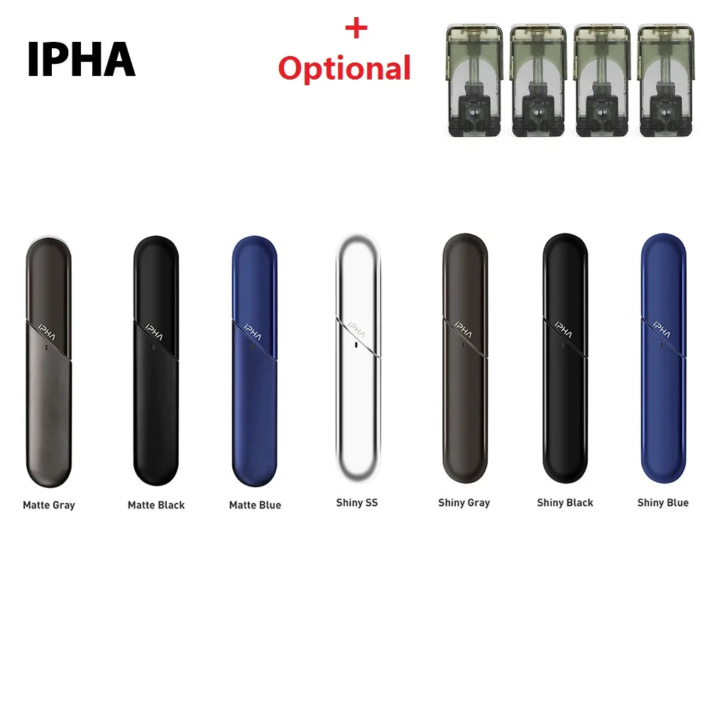 Heavengifts IPHA Swis Pod Vape комплект с емкостью 0,7 мл и 1.6ohm Головка Катушки IPHA Swis e cig Pen Kit vs Drag Nano/Renova Zero