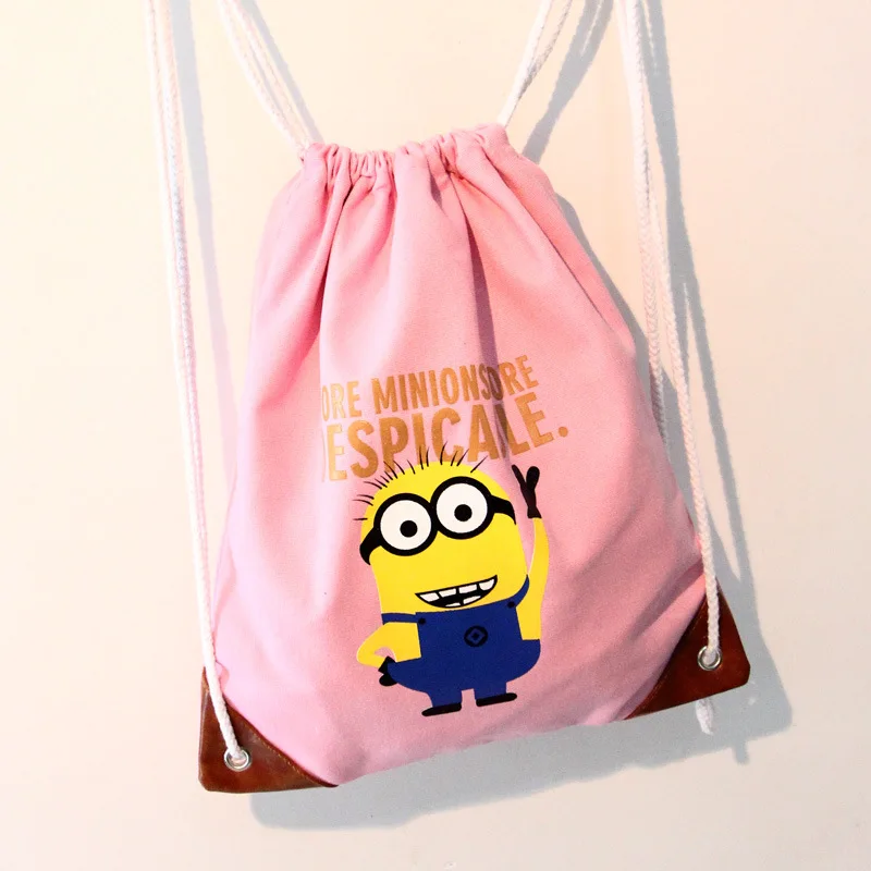 B2 Для женщин Drawstring рюкзак, сумка для покупок из хлопка парусиновая спортивная сумка для путешествий Карманный чехол Worek plecak Sznurek Sacos De Mujer; большие размеры - Цвет: B2