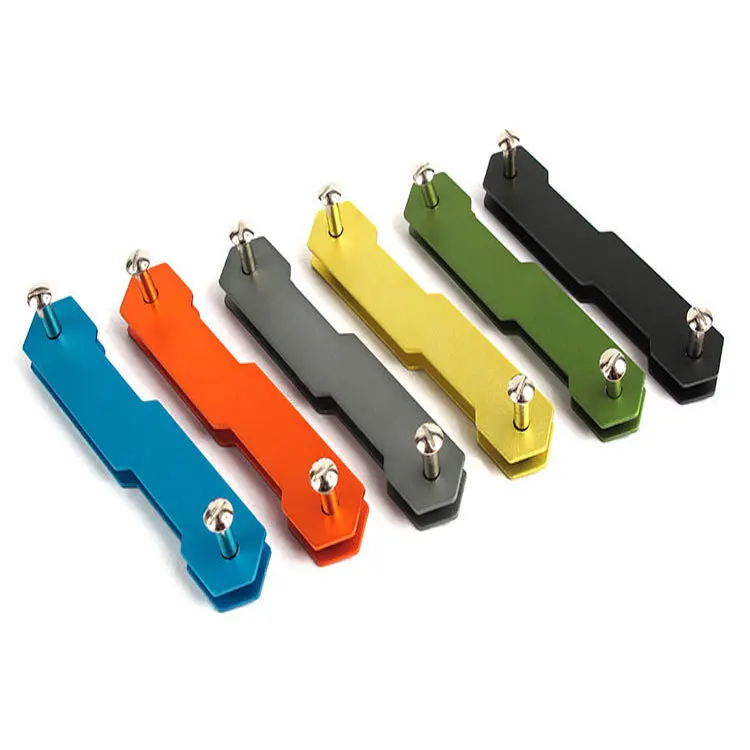 EDC Key Organizer Clip Keys Smart Holder Folder Keys Wallet Housekeeper Keychain Flexible Key Holder Clip