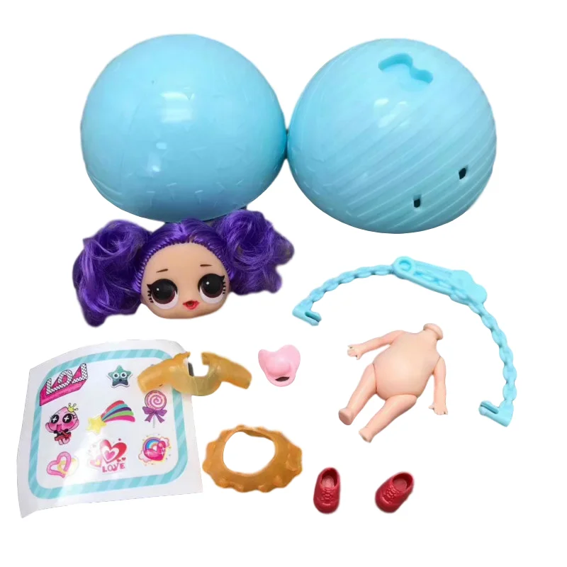 

NEW Lol Surprise Omg Doll Toy Blind Box Decoration Hand-made Variable Color Water Spray Ball Diy Lol Dolls Toys for Children
