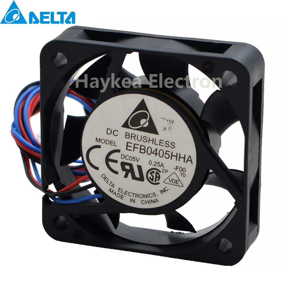 EFB0405HHA-F00 delta fan ball 40 mm x 10 mm 5VDC 1 pc