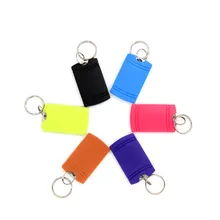 100 шт Цвет выбирается случайным образом UID 13,56 Mhz сменный S50 1K NFC RFID IC карта перезаписываемый брелок для ключей Брелоки