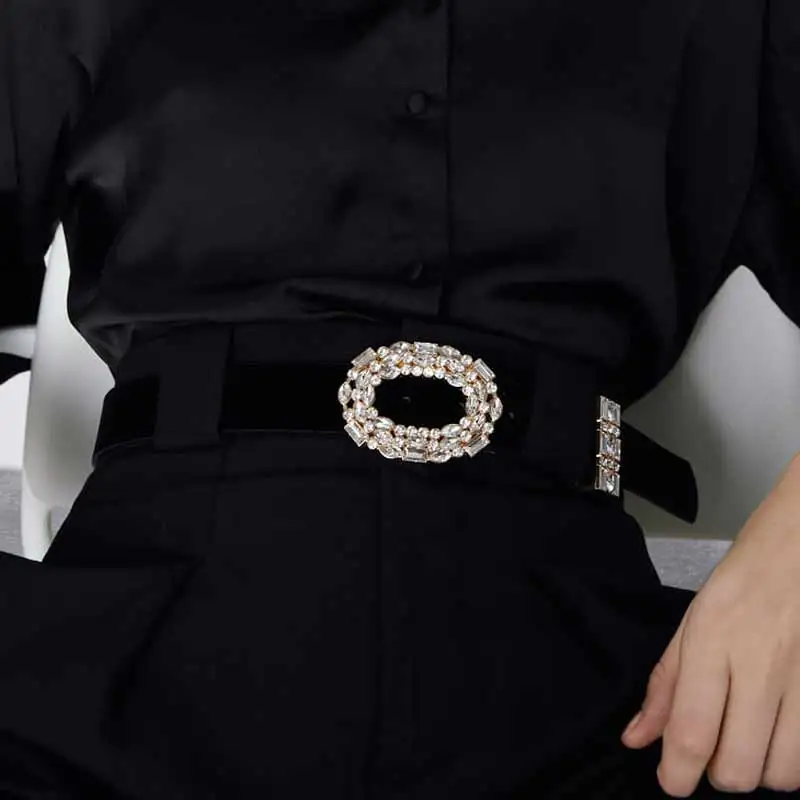 ZA новые винтажные Модные металлические кожаные ремни для женщин аксессуары геометрический пояс рождественские подарки оптом