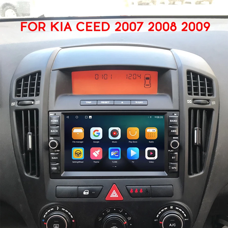 Автомагнитола на Android 11 0 мультимедийный плеер для Kia Ceed 2007 2008 2009 Venga GPS-навигация