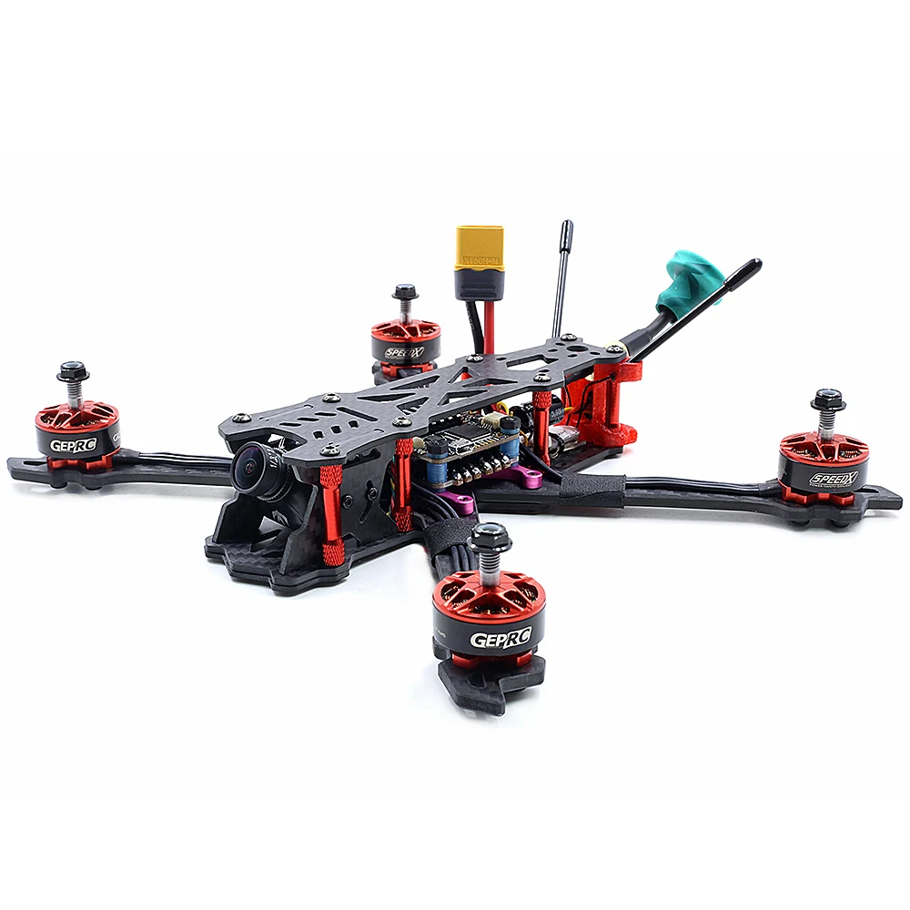 GEPRC Mark2 BNF с фрикционным фотоприемником 230 мм 2 5S 40A blheli _ S 600TVL Full 3K Carbon Fiber FPV Racing
