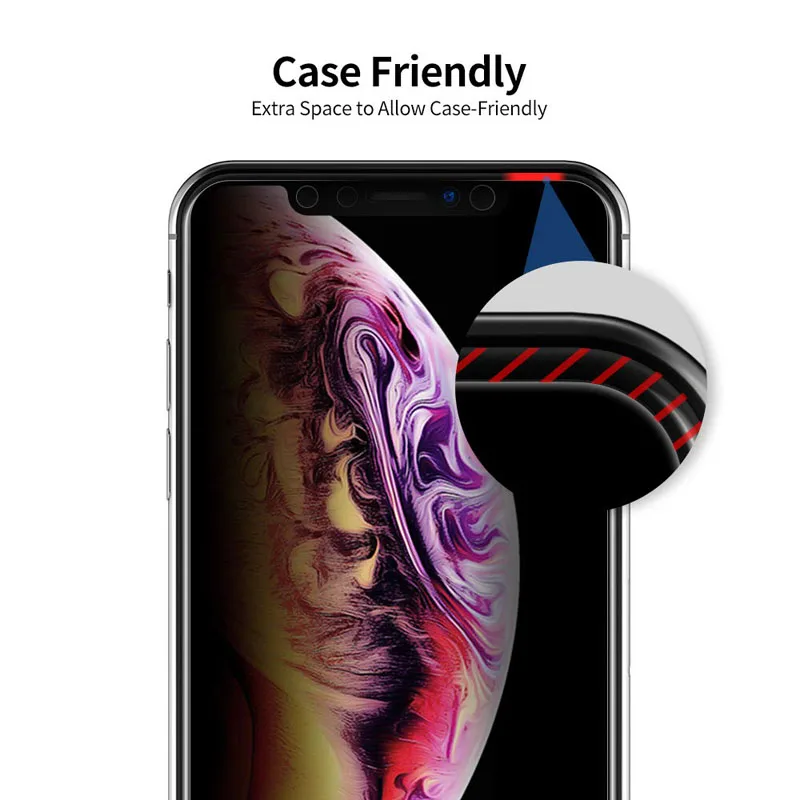 US $2.080.00 2000pcs 28 Degrees Privacy Tempered Glass For IPhone 6S 7 8 Plus X XS MAX XR 11 PRO MAX Glass Anti Peep Privacy Screen Protector