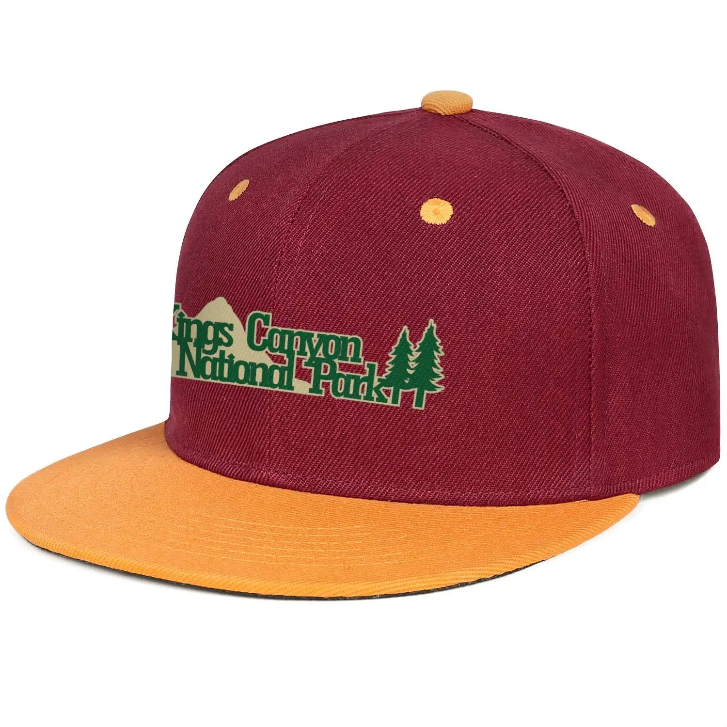 Унисекс Женская шапка для папы, непостроенная Кепка Kings Canyon, национальный парк, бейсбольная кепка для активного отдыха