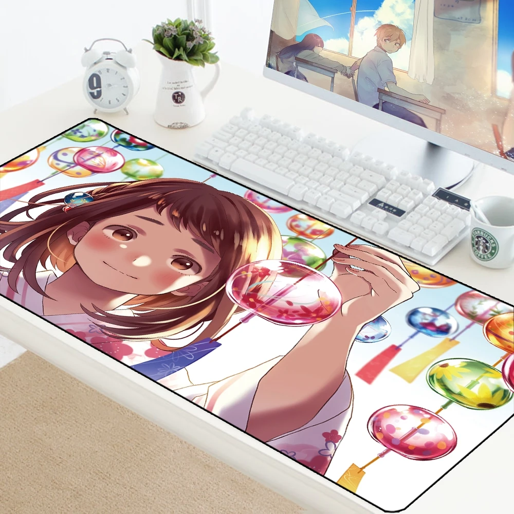 My Hero Academia Large XL Mousepad Anime Gamer Gaming Mouse Pad Computer Accessories Big Keyboard Laptop Padmouse Speed Desk Mat