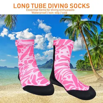 

1 Pair Water Sports Diving Shoes Beach Socks Waterpark 4 Size 2 Colors Surfing Feet Swimming Socks Yoga Outdoor Comfortable