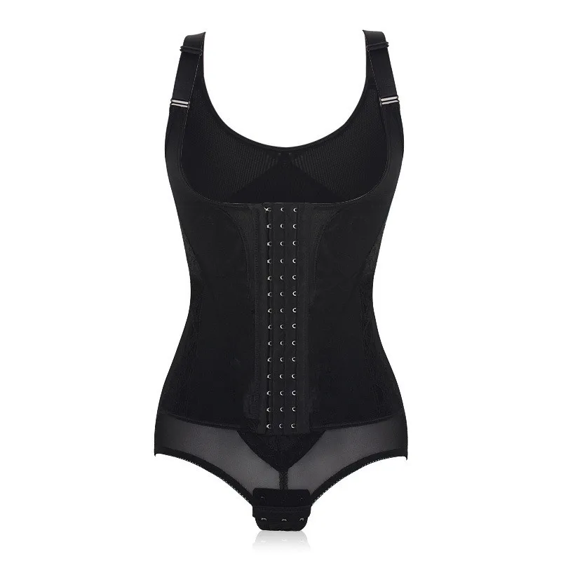 Slimming Body Shaper Woman Bodysuits Waist Trainer Corset Abdomen Slim Correction Shapers Women Bodysuit Black Corsets