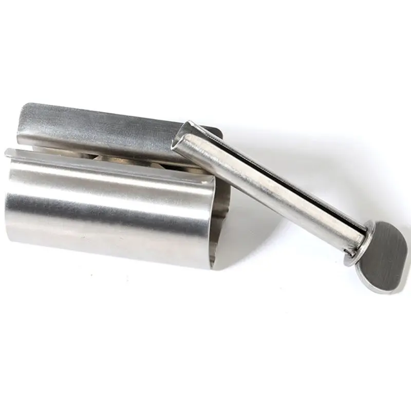 Нержавеющая сталь прокатки труб дозатор зубной пасты диспенсер отжимное устройство Легкое сжатие