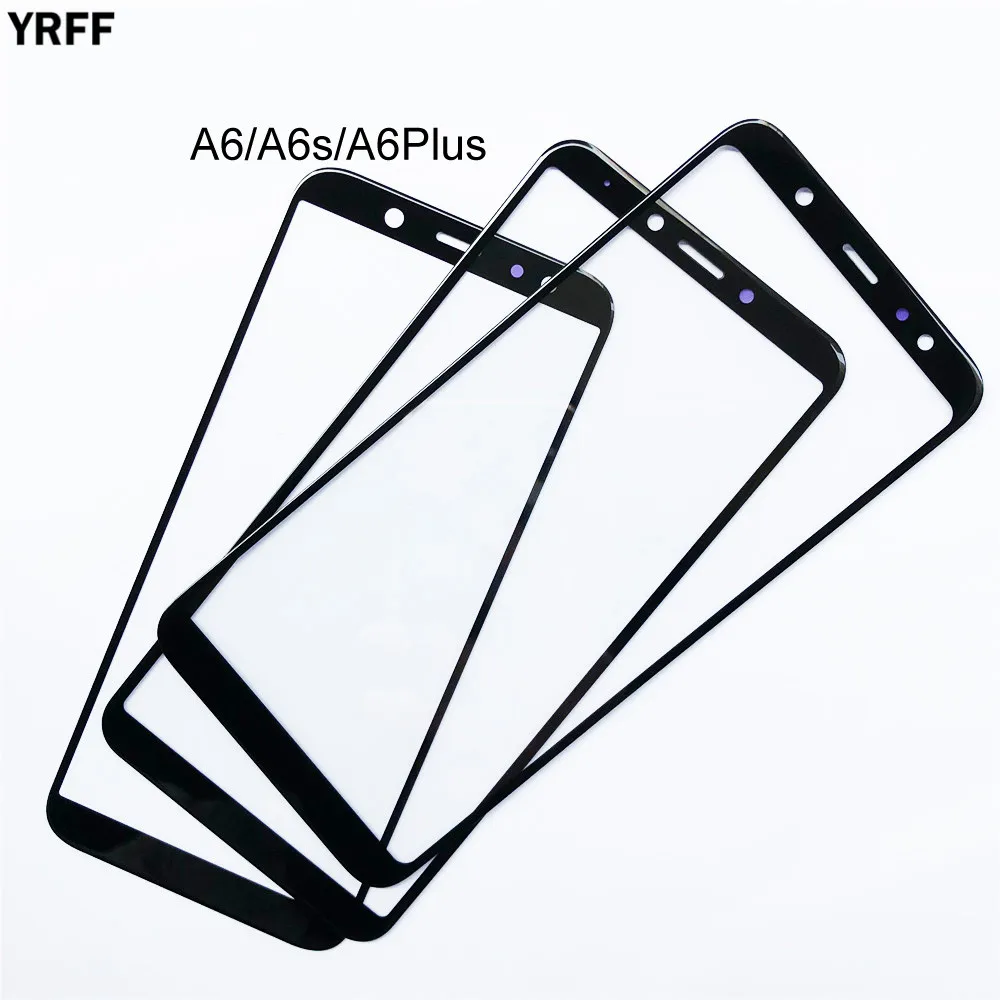 Стекло панели для Samsung Galaxy A9S A6S A6 Plus (2018) A605 A600 переднее стекло (без сенсорного