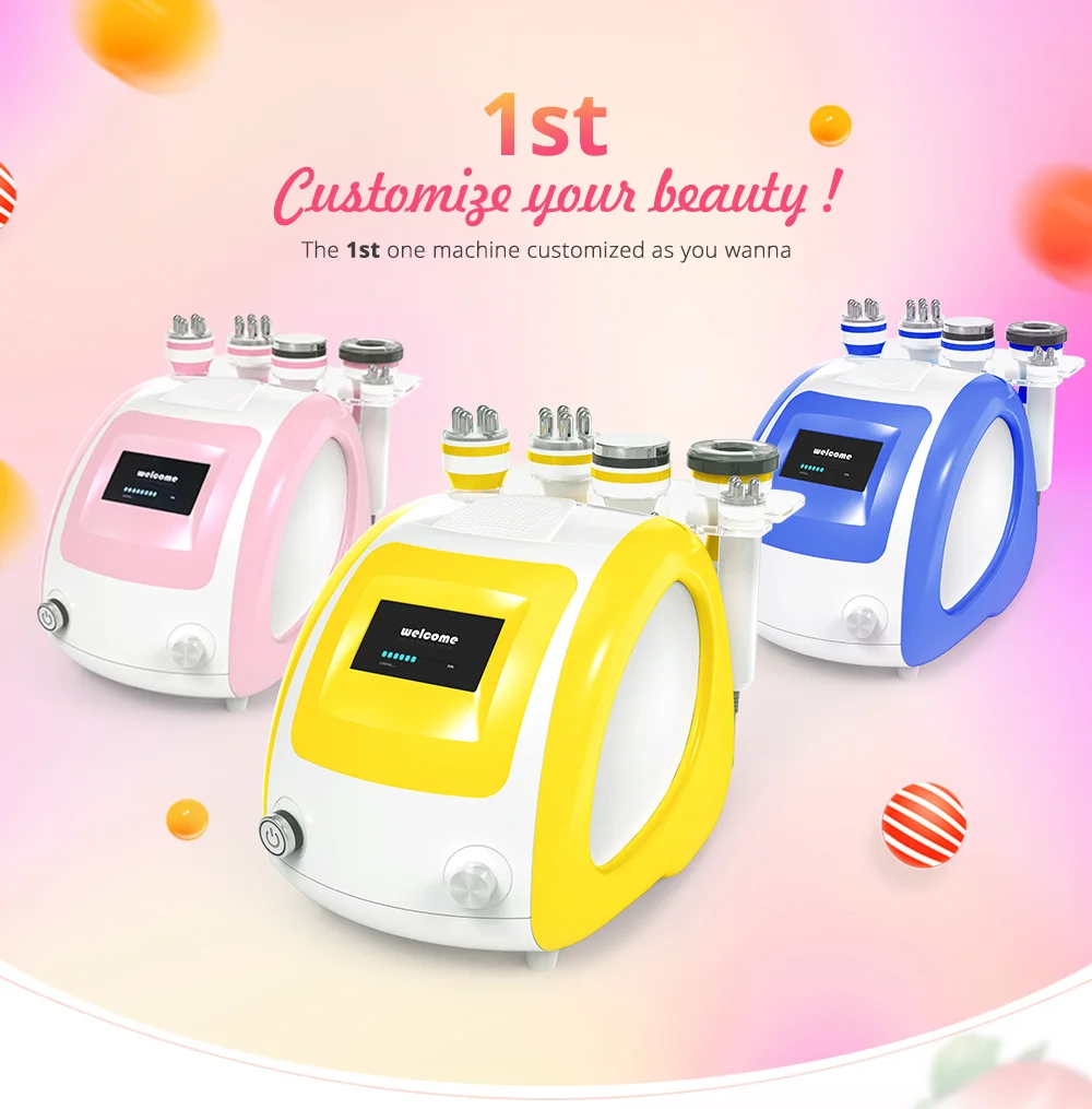 Surebeauty 2019 5 в 1 40K ультразвуковой светодиодный фотон светильник уход за кожей лица и