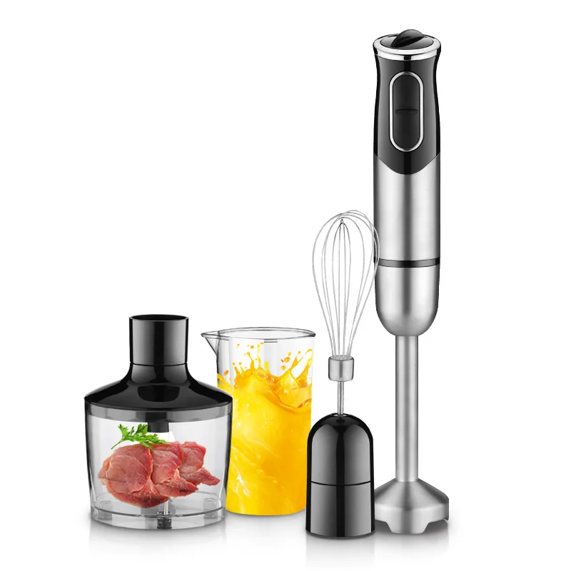 

GERMAN Motor Technology Electric Hand Blender Mixer Smart Stick With Chopping Whip Beat Stir Mix Food Processors For Kitchen