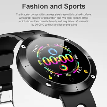 

Bluetooth Smart Watch Male Female Heart Rate Monitoring Sports Smart Watch Fashion Fitness Tracker Fashionable Cool Smartwatch