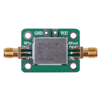 

5-6000MHz RF 20dB Gain Broadband Signal Power Amplifier Board 5M-6GHz DC 5V 85mA Amplifier Module Whosale&Dropship