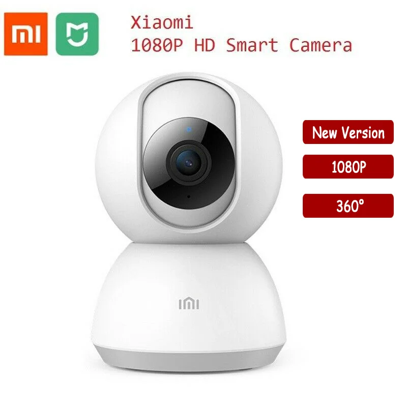 Оригинальная умная камера Xiaomi MiJia 1080P 360 градусов IP ночное видение домашний