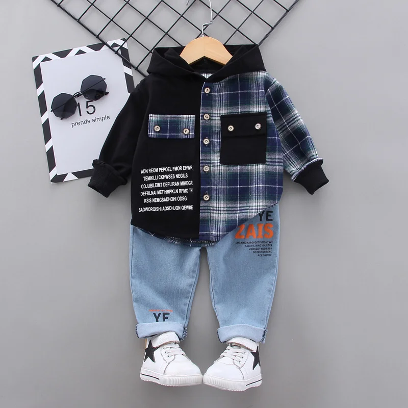 New Spring Children Fashion Clothes Baby Boy Girls Cartoon Shirt Pants 2Pcs/sets Kids Infant Costume Toddler Casual Sportswear