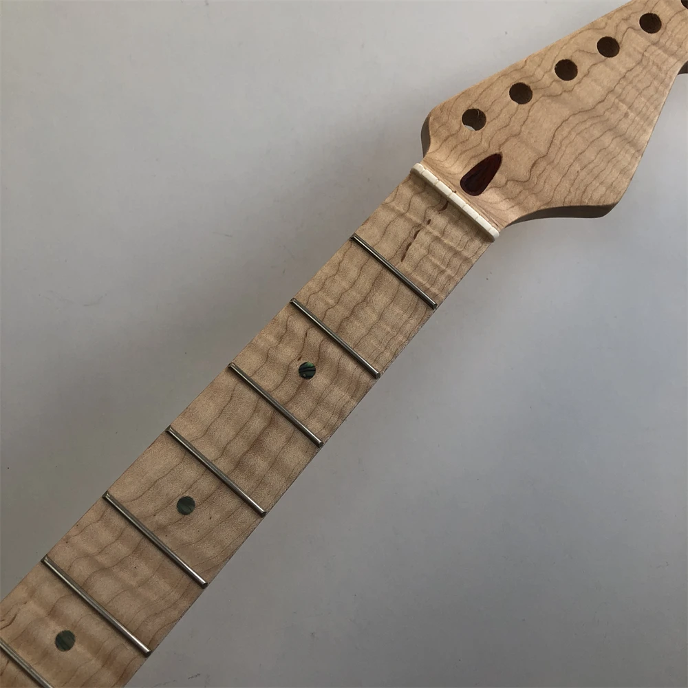 

Гриф для гитары Tiger Flame Maple, 22 лада, 25,5 дюйма