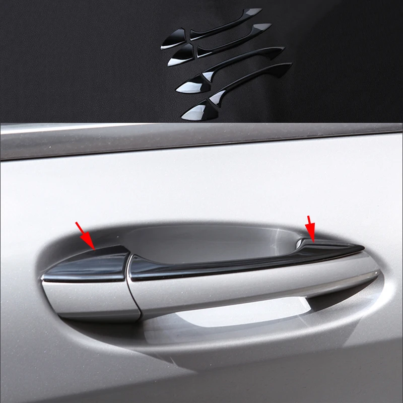 8x Chrome plate Stainless Steel Out Door Handle Cover Trim For Mercedes-Benz A B CLA GLA CLS Class W176 W246 C117 X156 C218