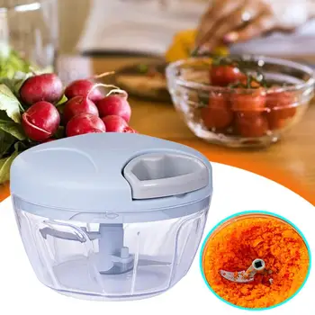 

Manual Fruit Vegetable Chopper Hand Pull Food Cutter Onion Nuts Grinder Mincer Shredder Multifunction Kitchen Accessories