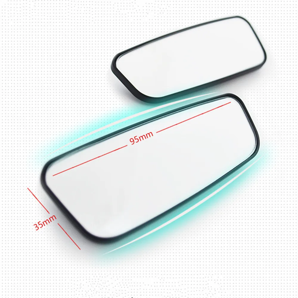 

Car Blind Spot Mirror Wide Angle 360 Degree Adjustable Convex Rear View Mirror for all Universal Vehicles