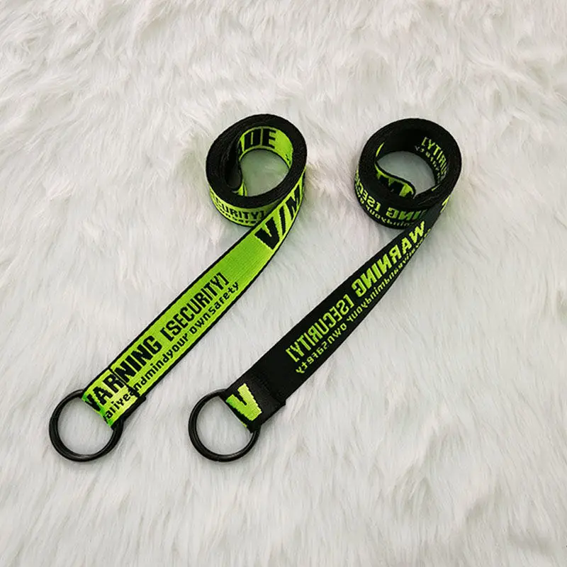

Punk Nylon Women Men Soft Belts Long Casual Letter Waist Strap Design All-match Jeans Trouser D Buckle Female Waistband Harajuku