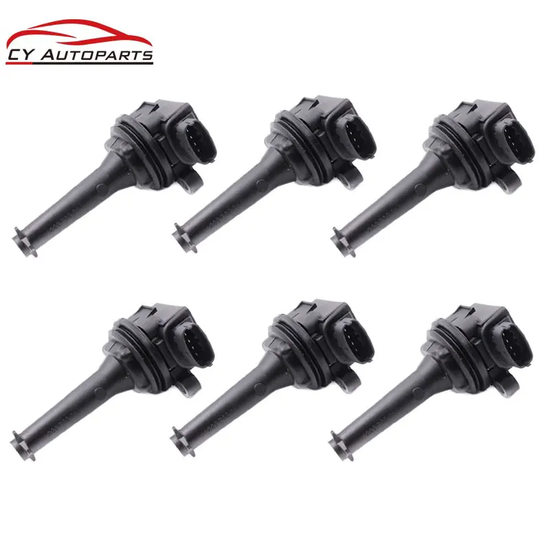 Новая катушка зажигания YAOPEI 6 шт. для Volvo S60 S70 V70 C70 S80 XC90 1999-2007 9125601 1220703014 | Автомобили