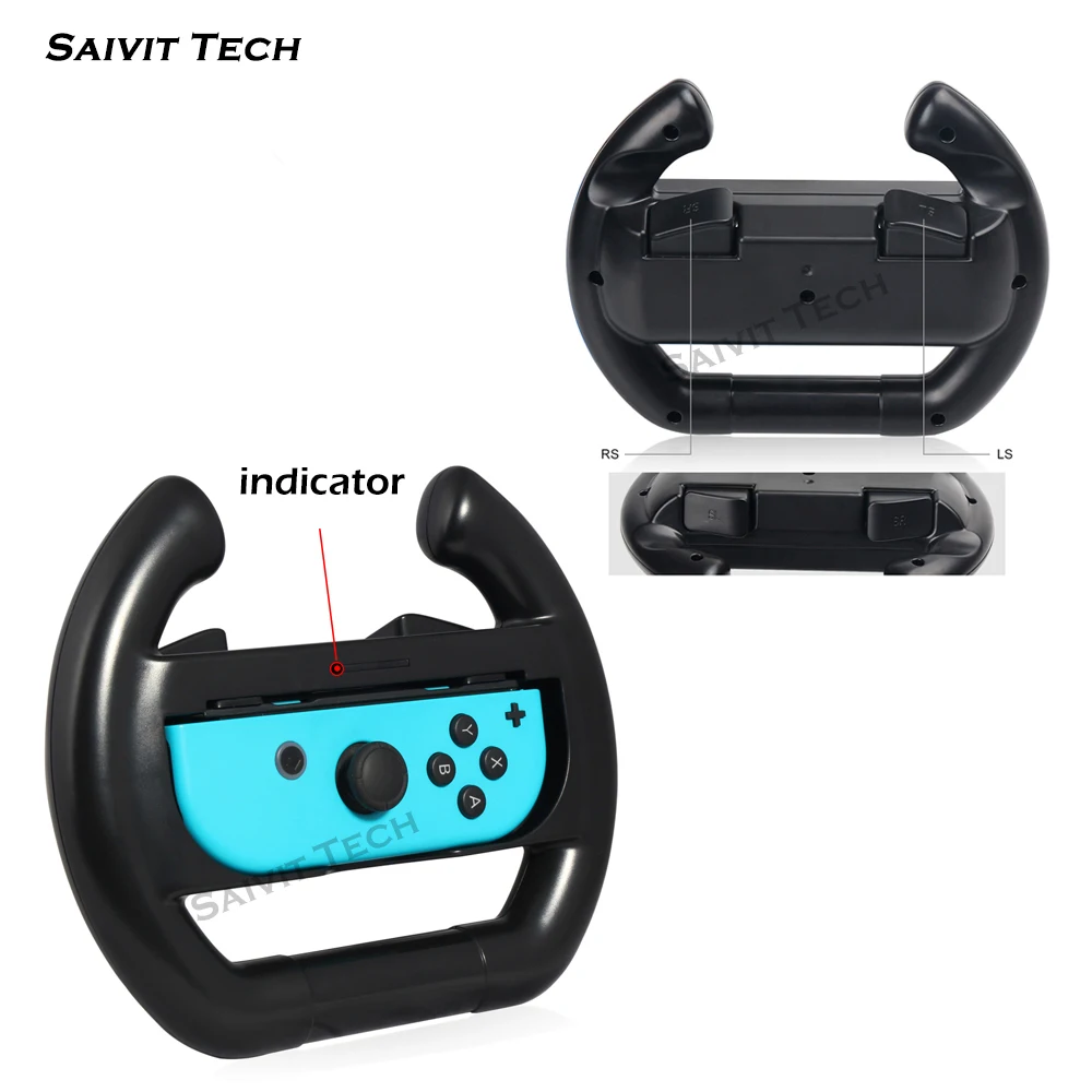 Ручка рулевого колеса Nintendo Switch Joy con контроллер с индикатором уровня заряда