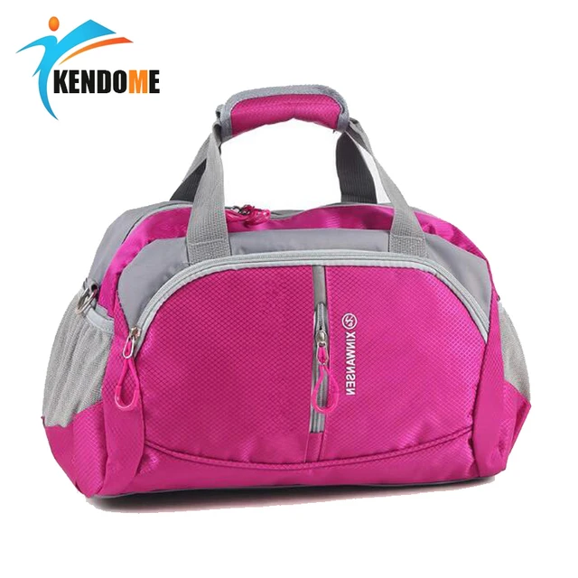 US $11.90 Hot Professional Nylon Waterproof Sports Gym Bag women Men for the gym Fitness Training Shoulder ha