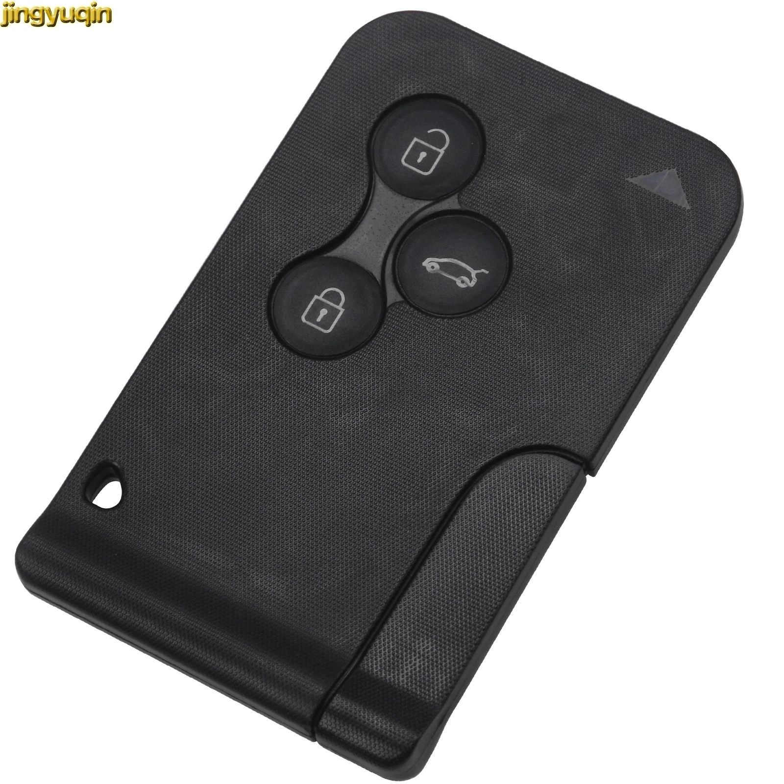 jingyuqin Remote Auto Car Key Card Case Shell For Renault Clio Megane Scenic Grand Car-Styling 3 Buttons Replacement Fob | Автомобили и