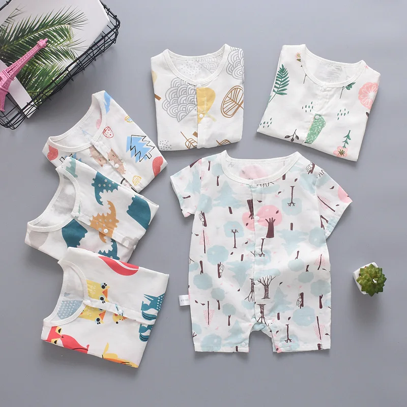 

Newborn Cartoon Baby Rompers Baby Girl Clothes Boy Clothing Roupas Bebe Infant Jumpsuits Outfits Cotoon Kids Clothing