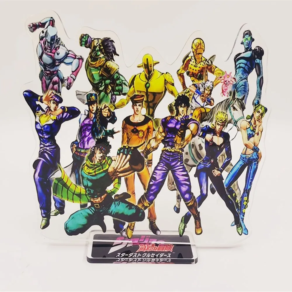 Anime Jojos Bizarre Adventure Acrylic Stand Figure Diavolo Bruno Bucciarati Desktop Decoration Collection Model Toy Gifts Action Figures Aliexpress
