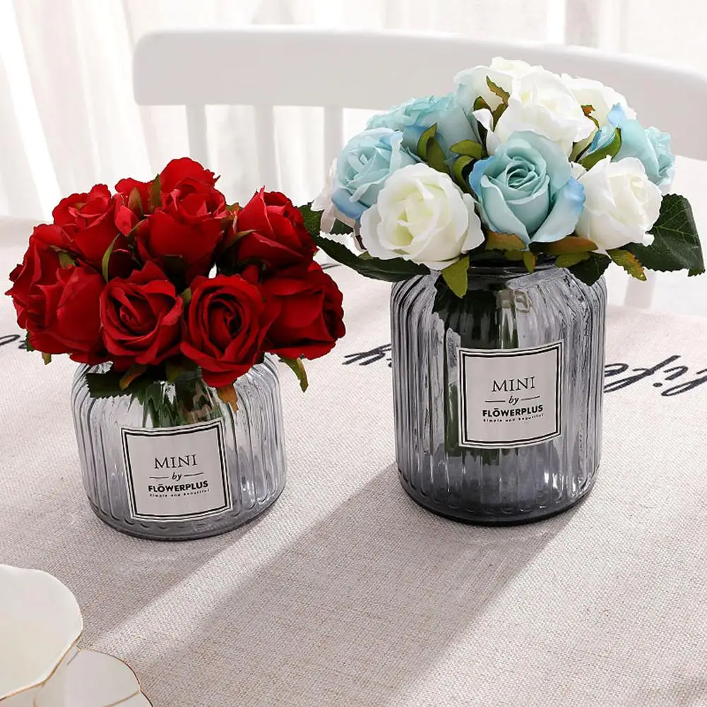 Studyset 12 шт. Искусственный цветок розы для невесты свадебные реквизит фотосъемки