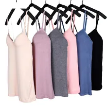 Женский регулируемый ремень Встроенный бюстгальтер с подкладкой из модала