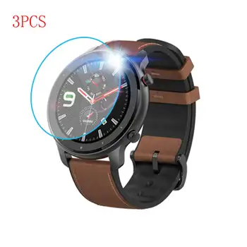 

3 Pcs/Lot For AMAZFIT GTR Smart Watch 47mm Clear Screen Protector Tempered Glass Protective Film Accessories
