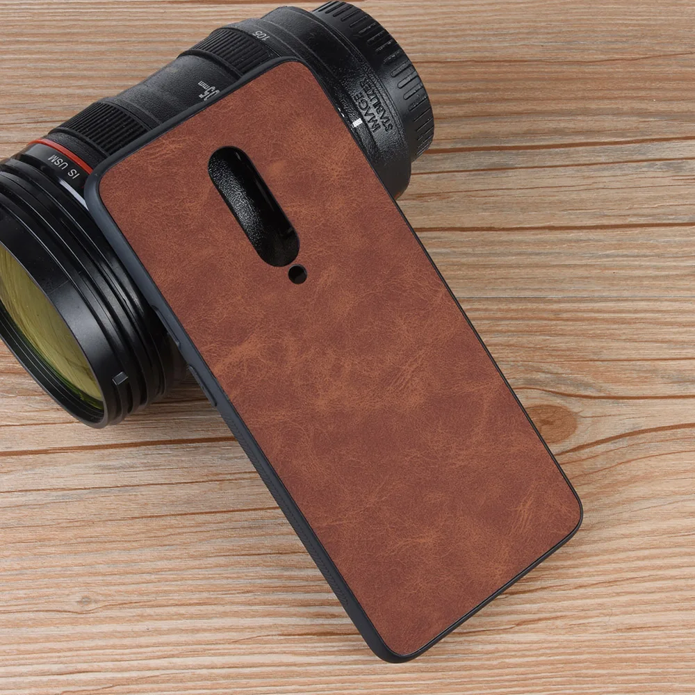 Роскошный ТПУ+ PU+ PC ретро кожаный защитный PU чехол для телефона для Oneplus 6T Oneplus 7 Oneplus 7 Pro 7Pro Fundas Coque