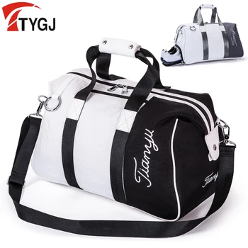 

2020 New Golf Clothing Bag Portable Bag Built-In Shoes Bag Large Capacity Double Layer Sports Handbag Package D9114