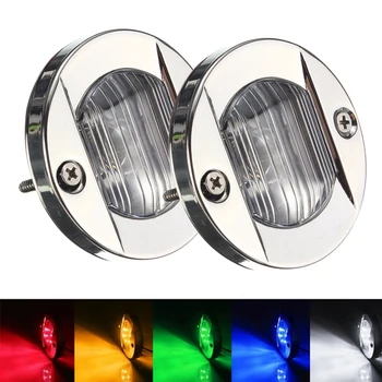 

12V 6LED Side Marker Lights Parking lights Warning Tail Lamps Auto Lorry Trailer Light Amber White Red Truck Accessories。