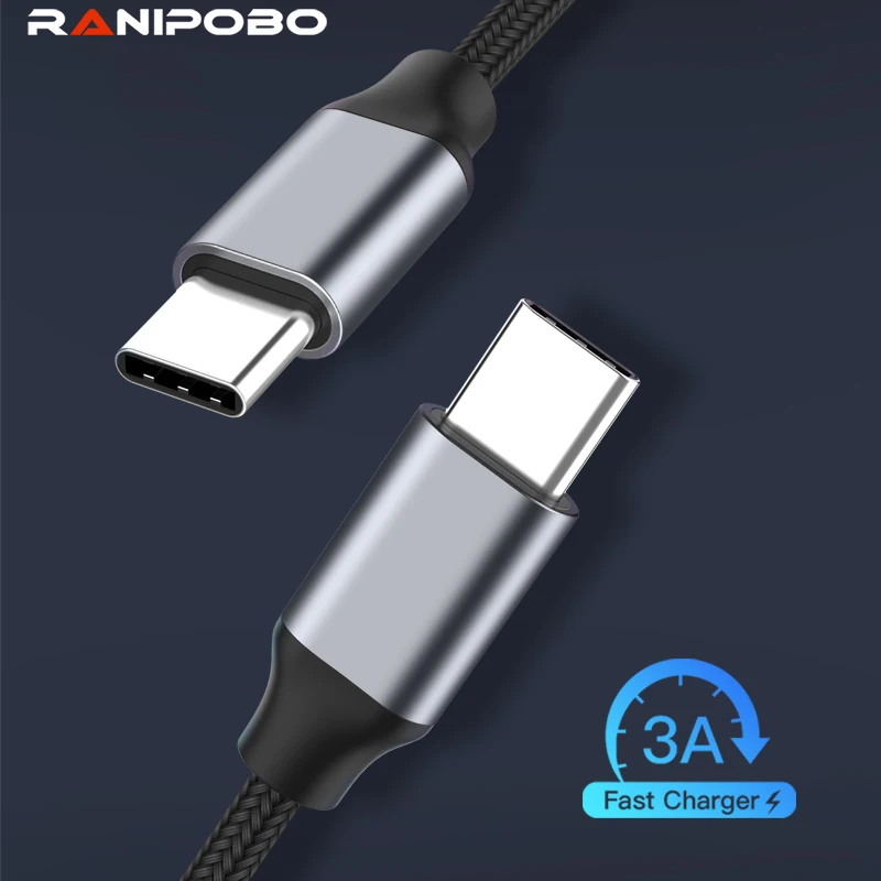 3A кабель с разъемом USB Type C PD быстрое зарядное устройство 3 1 для быстрой зарядки
