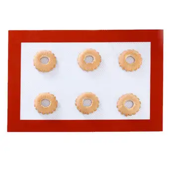 

Baking mat silicone BPA free non-slip reusable heat resistant non-stick coated