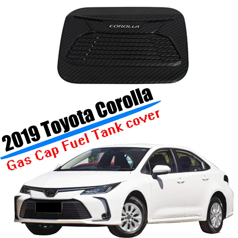 Стайлинг автомобиля подходит для Toyota Corolla Sedan 2019 2020 корпус топливного бака крышка