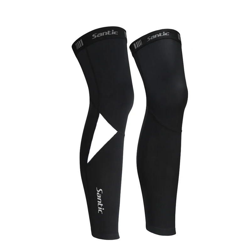 Comprar Santic hombres ciclismo calentadores de pierna MTB bicicleta mallas de ciclismo correr ciclo cálido baloncesto invierno deportes medias de compresión K8ME023W