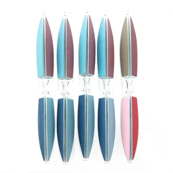 

NEW-5 x 6-sided File Shiner Block Manicure Nail Polish Shiny Buffer Block File Set 6 inches