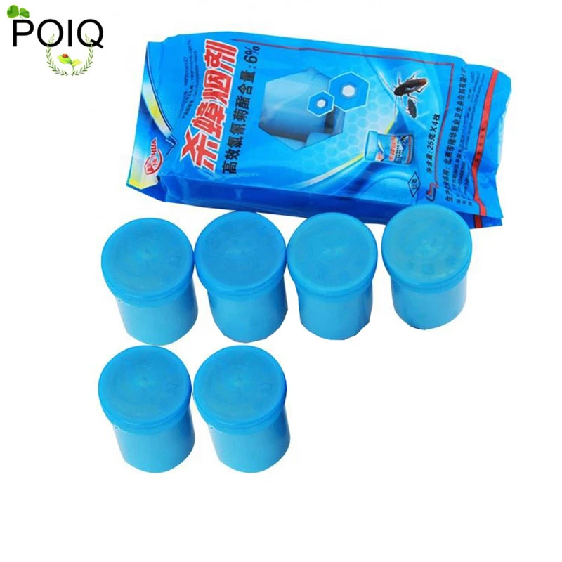 

6pcs/Lot Powerful Effective Cockroach Killing Smoke Bomb Cockroach Control Bait Pest Control For Kitchen Restaurant
