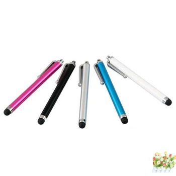 

2020 1pcs Tablet PC Touch Screen Stylus Pen for iPhone 5 4s iPad 3/2 iPod colorful Universal Touch pen for Smart Phone