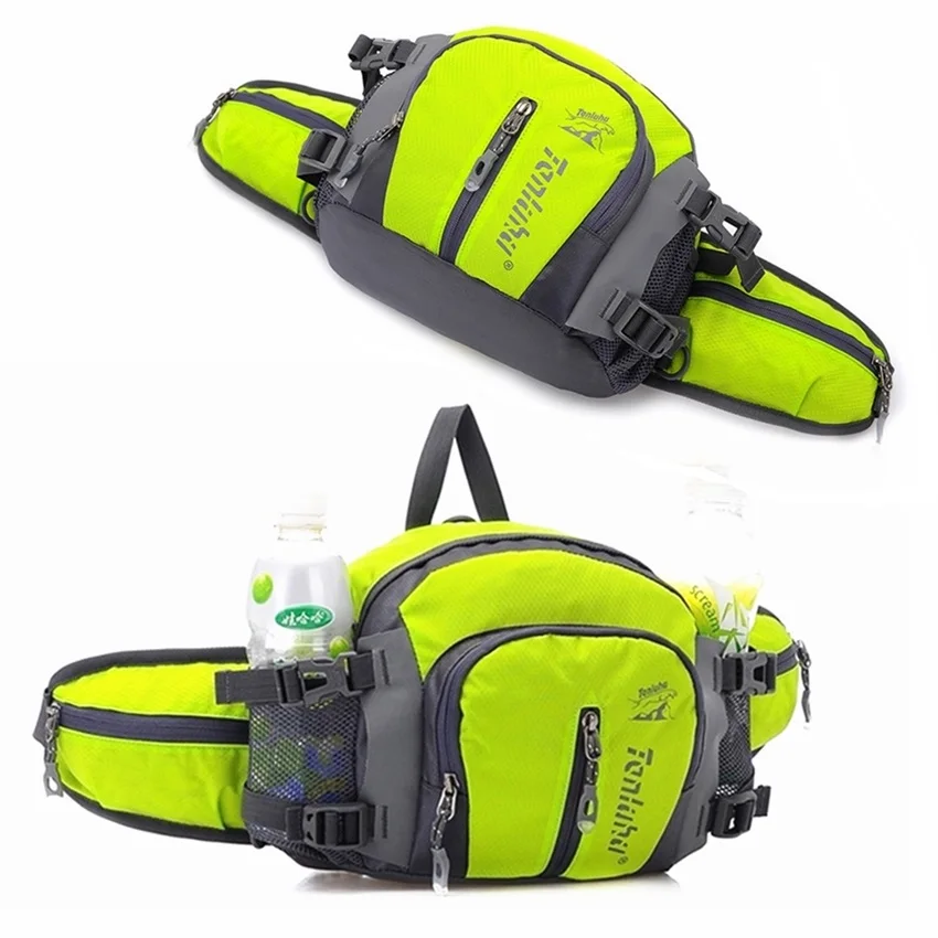 5 In 1 Cycling mini Backpack Rucksack Bicycle Bag Breathable Outdoor Sport Running Hiking Riding Camping Waist Bag Bike Backpack