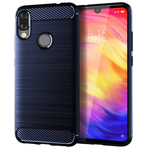 Чехол для телефона для Xiao mi Red mi Note 7 8 6 Pro 5 5A 6A GO 4 4X S2 7A 8T глобальная версия TPU чехол для Red mi 8A A3 9 Lite 9T - Цвет: Синий