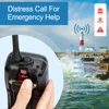 Retevis RM40 VHF Marine Radio IPX7 Waterproof Two Way Radio Communicator GPS DSC MOB Float Alarm Walkie Talkie LCD 5W Marine HT 5
